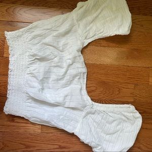 Off the Shoulder White top